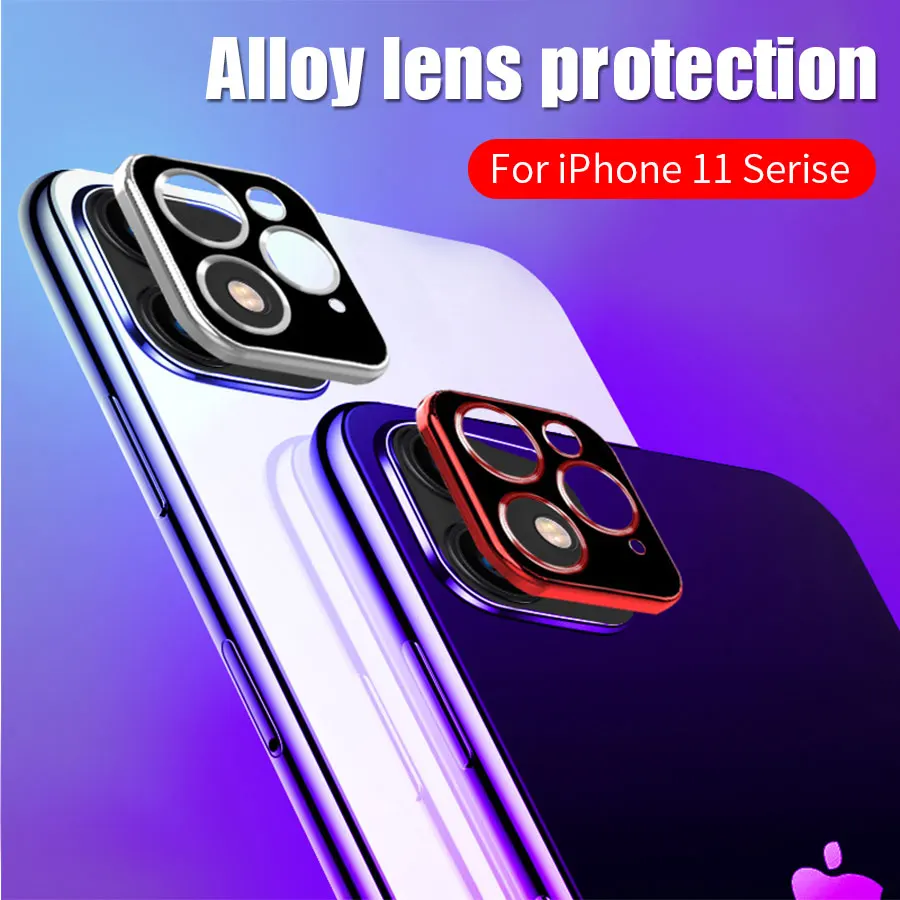Новое обновление металлическое кольцо чехол для камеры apple IPhone 11 Pro Max задняя