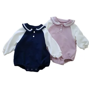 

2020 Baby Spring Autumn Clothing Newborn Baby Girl Long Sleeve Bodysuit Cotton Jumpsuit Outfit Girls School Clothes