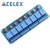 5v 12v 1 2 4 6 8 módulo de canal de relé con optoacoplador de salida de relé 1 2 4 6 8 módulo de relé para arduino en stock ► Foto 2/5