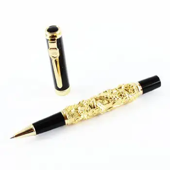 

High-quality gel pen with dragon pattern and high-end business signature pen