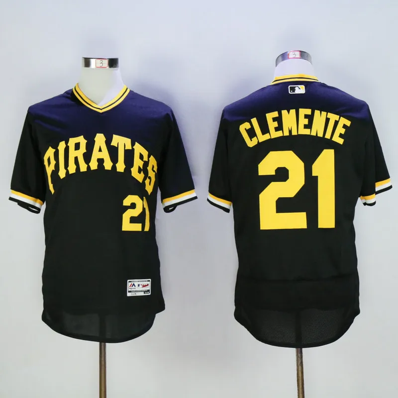 AS PICTURE Для мужчин Питтсбург, roberty Cle, для мужчин, te Willie Stargell, Kent, Tekulve, Francisco Cervelli, Starling, Marte Flex, крутая Базовая Джерси, BHR01 - Цвет: AS PICTURE