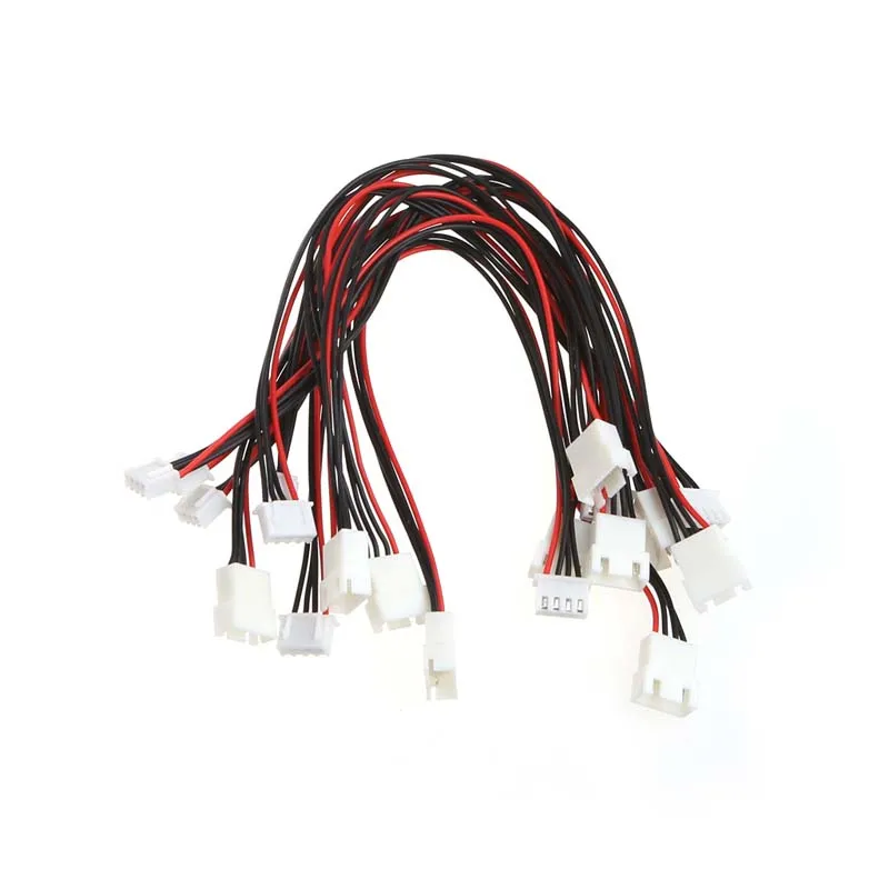 

10 Pcs JST-XH Plug 3S Lipo Balance Wire Extension Lead 22cm For RC Car Plane