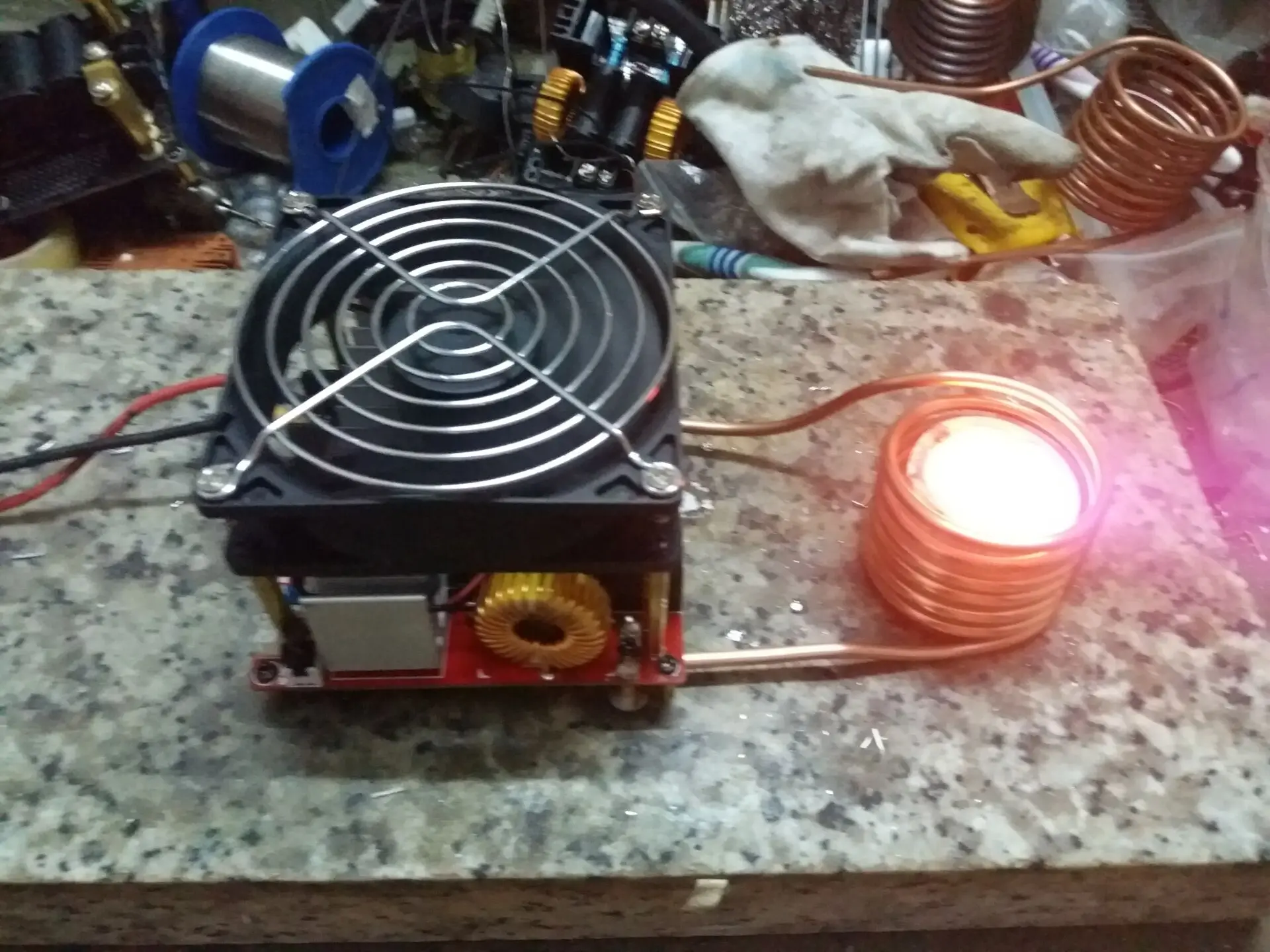 Как соединить провода индукционных нагревателя 1000w 20a Zvs Low Voltage Induction Heating Board - High Frequency Over-current 