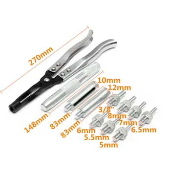 

Car Oil Seal Pliers Auto 11Pcs Hand Tools Long Drive Handle Accessories Durable