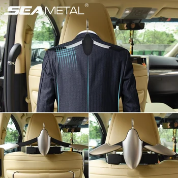 

Universal Car Hanger Clothes Jackets Suits Holder Shrinkable Car Seat Back Clothes Hanger Rack for Home Office Auto Supplies