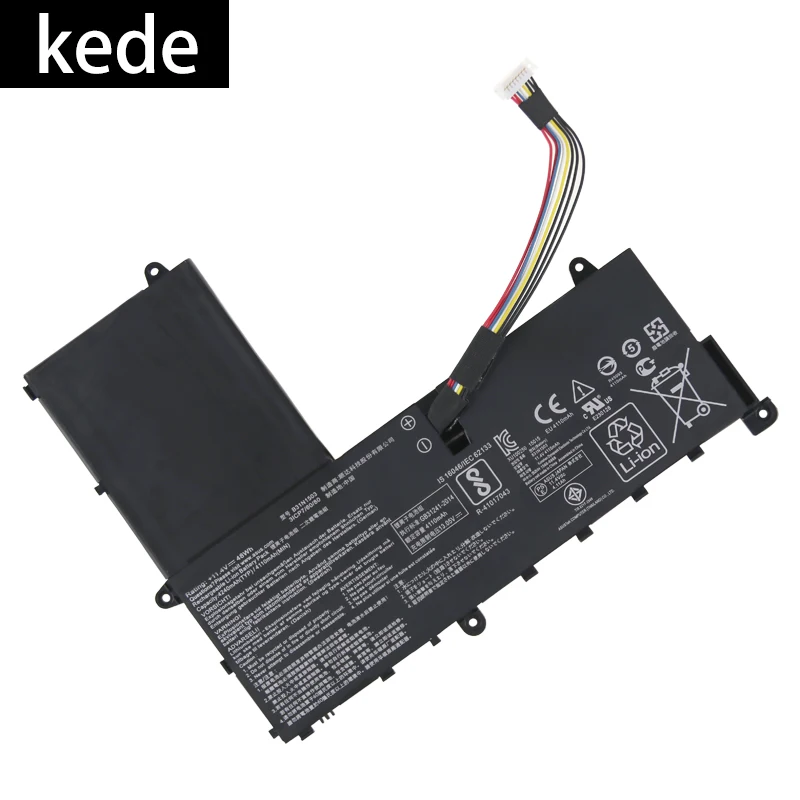 Kede аккумулятор для ноутбука B31N1503, 0B200-01690000 для Asus EeeBook E202SA-1A, E202SA-1B 11,4 V, 4110 mAh, 48Wh