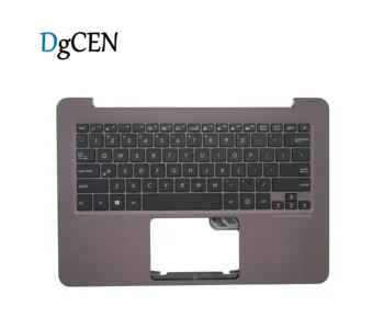 

US laptop Keyboard For ASUS Zenbook UX305 UX305LA UX305UA UX305CA brown Palmrest upper Cover Speaker