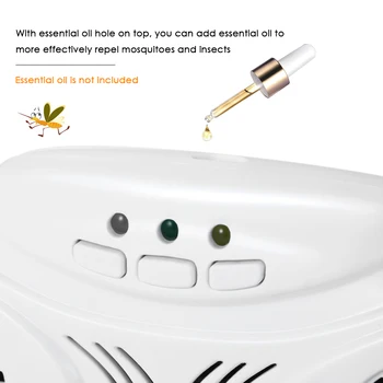 

Hot USB Mosquito fly Killer Powered Ultrasonic Bionic Wave Mouse Pest Repeller Electronic Insect Cockroach Repellent