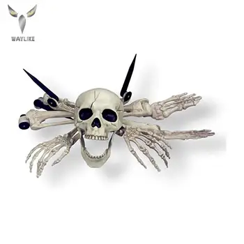

WayLike Halloween Horror Prop Skull Skeleton 3-piece Horror Carnival Cosplay Party Props