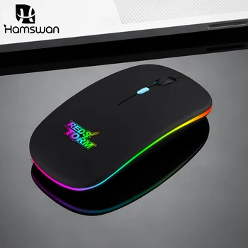 

Rechargeable Mouse Wireless Silent Ergonomic LED Backlit Mice With 2.4G USB 2400DPI Gaming Mouse For PC Laptop Desktop Computer