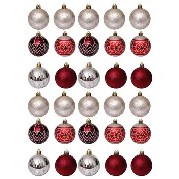 

30pcs Xmas Pendants Wonderful Christmas Tree Pendant for Decoration