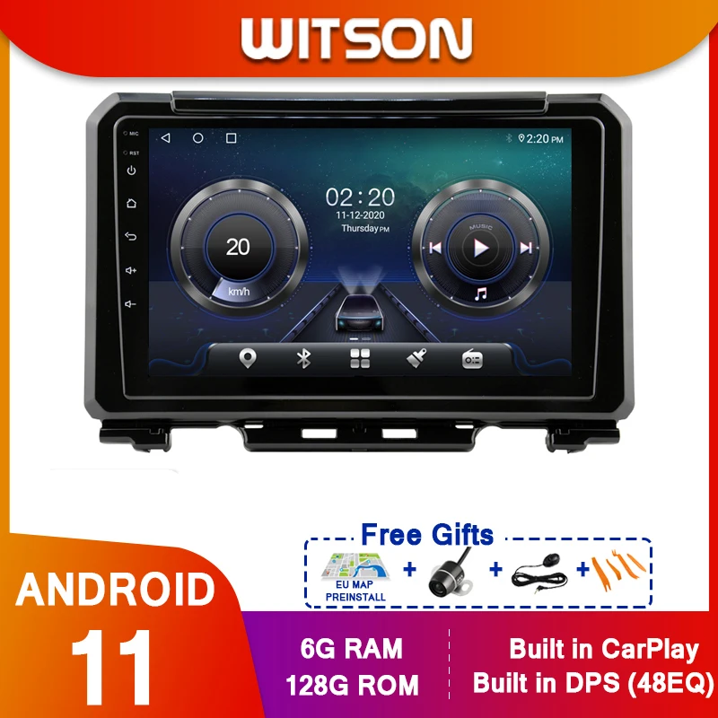 WITSON 9 &quotFULL HD сенсорный экран Android 11 Восьмиядерный Автомобильный GPS мультимедийный
