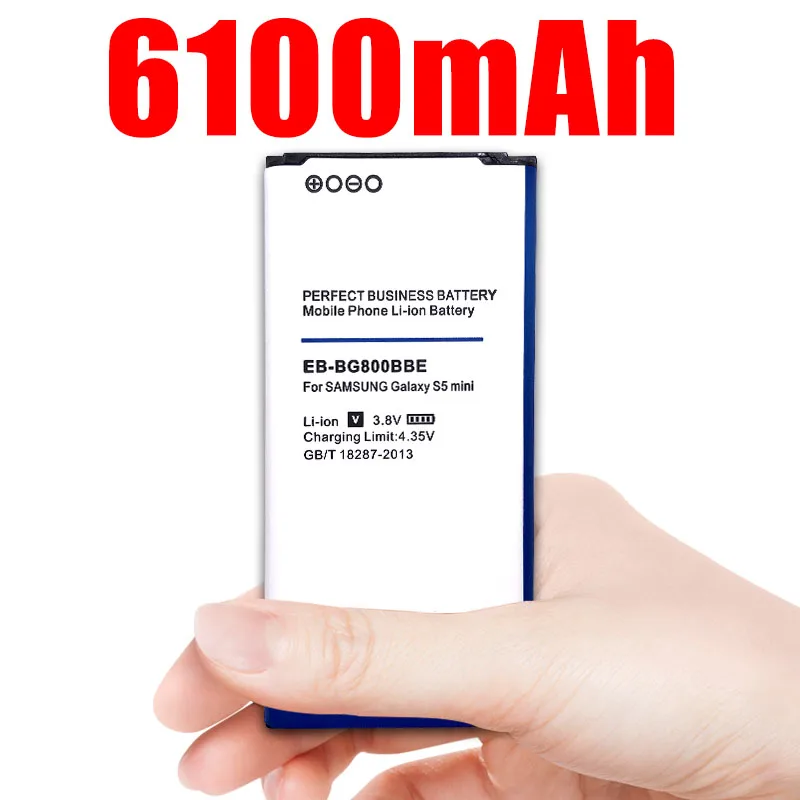 Запасная аккумуляторная батарея для телефона Samsung Galaxy S5 Mini G870 | Мобильные