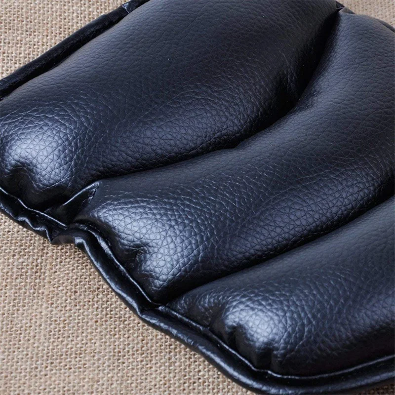 Полиуретановая Мягкая Кожаная подушка для центральной консоли автомобиля(11X8,6 дюймов) подушка-подлокотник для автомобильного автомобиля