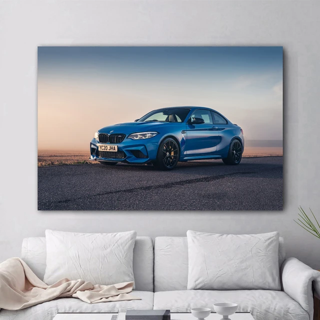 BMW M3 E30 M4 Racing Car Canvas Painting Decorative Posters And Prints Wall  Picture Art For Home Bedroom Decor - AliExpress