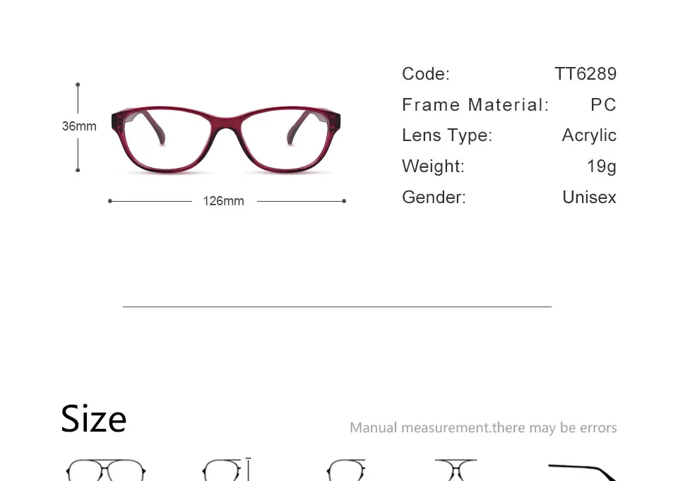 Ретро очки оправа оптические очки женские прозрачные линзы очки PC оправа для мужчин Мода TT6289