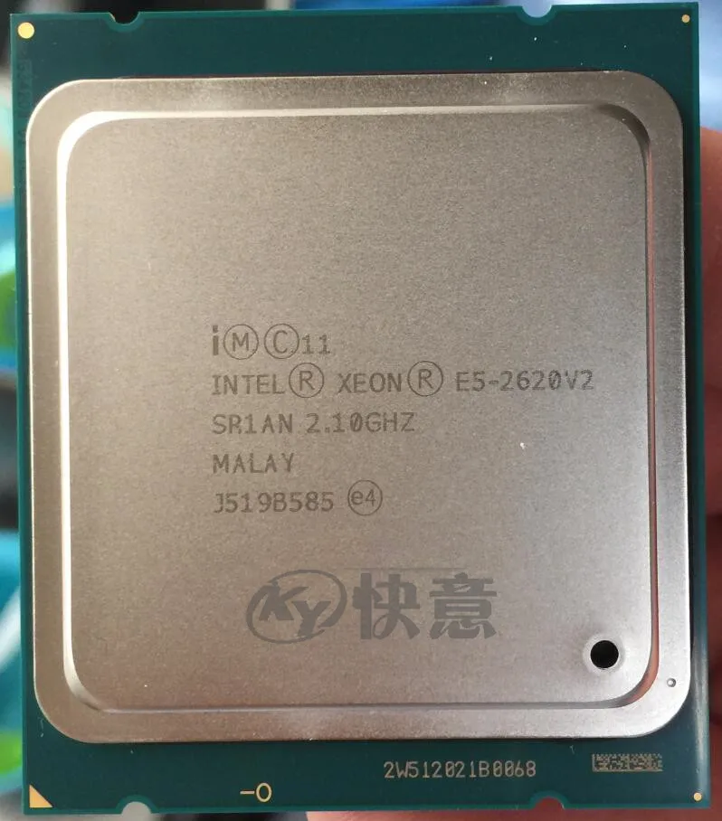 ПК компьютер Intel Xeon E5 2620 V2 Процессор 2 1 LGA 2011 SR1AN 6-ядерный процессора сервера E5-2620