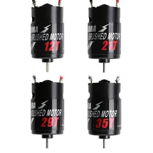 INJORA – moteur à balais pour 550 RC, 1 pièce, 12T 21T 29T 35T 1/10, pour chenille de roche axiale SCX10 90046 AXI03007 JL Traxxas TRX-4