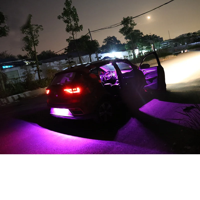 Lsrtw2017 для Mg Zs Автомобильный багажник лицензия на крышу свет лампа Атмосфера свет Декоративные интерьерные аксессуары для формовки