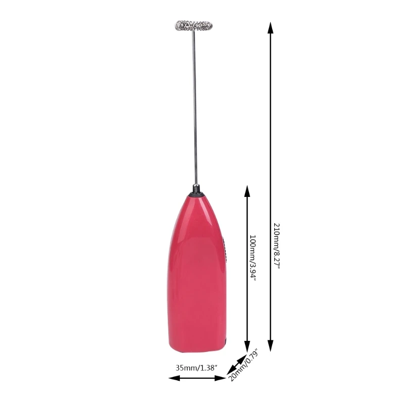 

Milk Frother Drink Foamer Electric Whisk Mixer Stirrer Egg Beater Coffee Stirrer A6HB