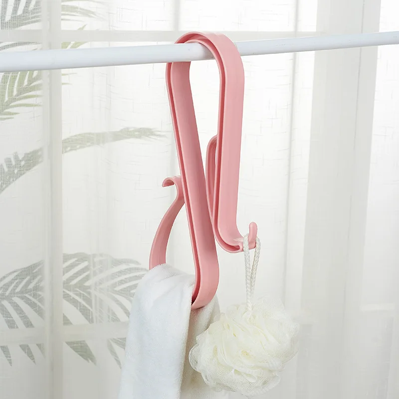 Shape Multi-functional Drying Rack Creative Home liang shai jia PP Material Sun bei zi jia Multi-Purpose Windproof Hanger Whole