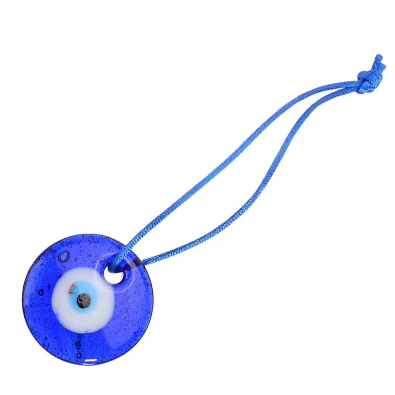 

Eye Pendant Turkish DIY Lucky Gift Ornament Blue Evil Eye Amulet Hanging Charms for Home Car Decor 3*3cm