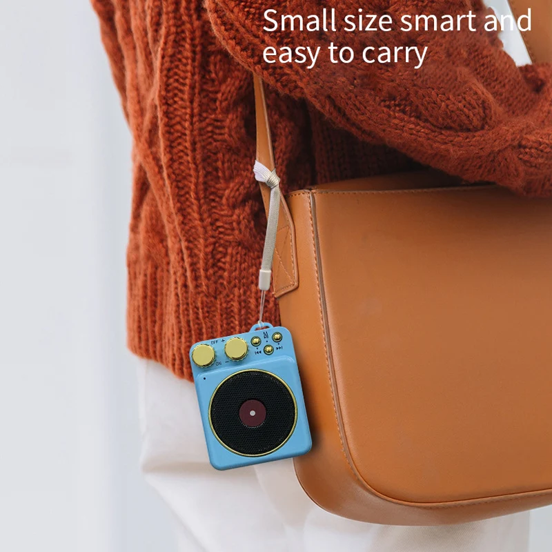 Мини Bluetooth мини-динамик с деревенской кошкой стиль FM Радио Стерео Hifi звуковая коробка Громкая связь для Xiaomi Iphone