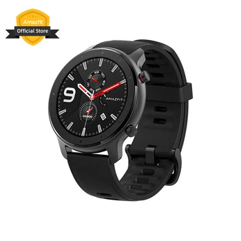 

In Stock Amazfit GTR 47mm Lite Smart Watch 5ATM Silicone Strap Smartwatch 24 Days Battery for Android ios phone