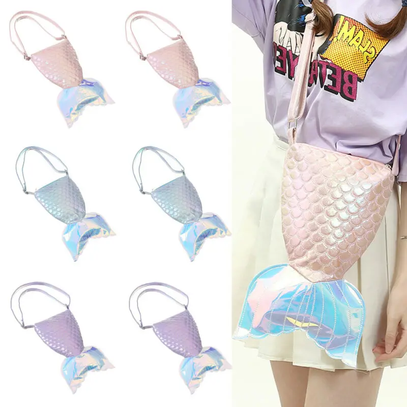 Сумка через плечо Neue Handtasche für Frauen Meerjungfrau Tail Schultertasche