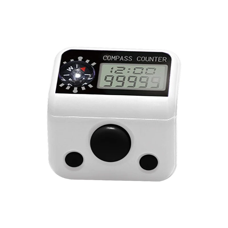 E5be Electronic Finger Counter With Compass Resettable 5 Digit Lcd Electronic Digital Display Finger Hand Tally Counter Count Counters Aliexpress