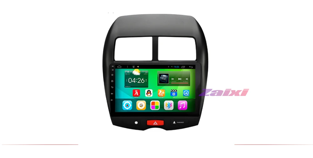 Android автомобильный Радио Мультимедиа Видео плеер Авто Стерео gps карта для Mitsubishi ASX 2010 2011 2012 2013