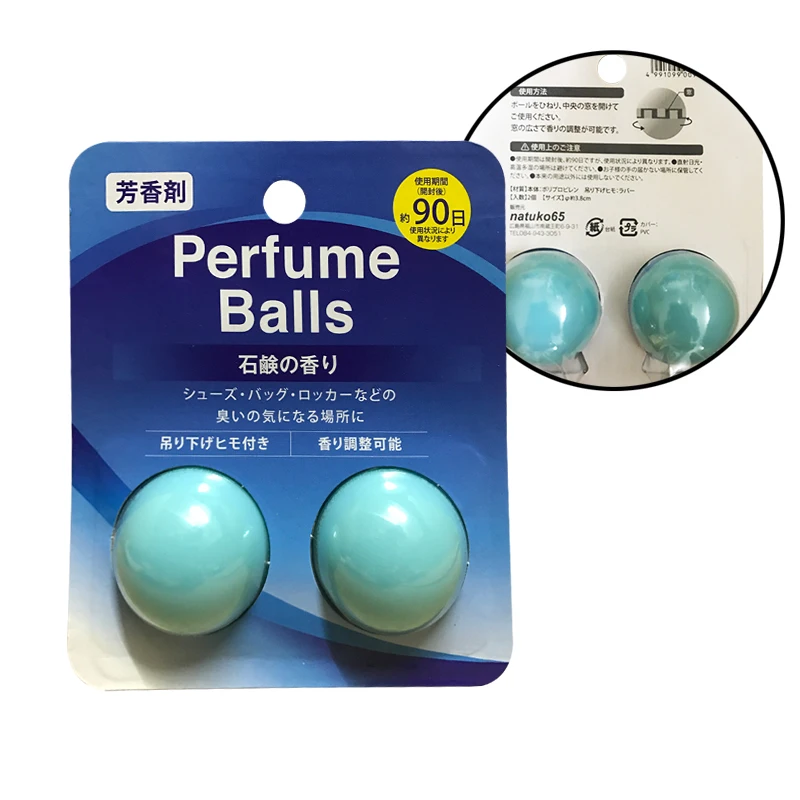 

Air Freshener For Homes Smell Remover From Shoes & Gym Bags&Lockers Adjustable Switch Solid Perfume Round Ball Ambientador Hogar