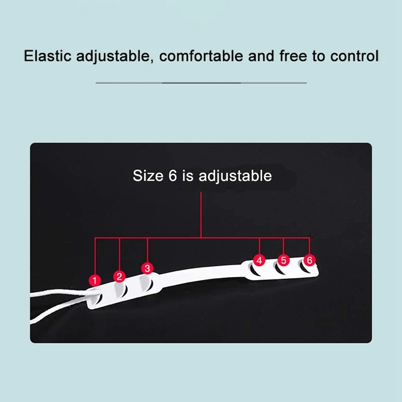 NEW-20 Pcs Ear Hook Ear Protector Adjustable Extend the Buckle Non-Slip Relax Ears Adult & Kids Universal - Famidy.com