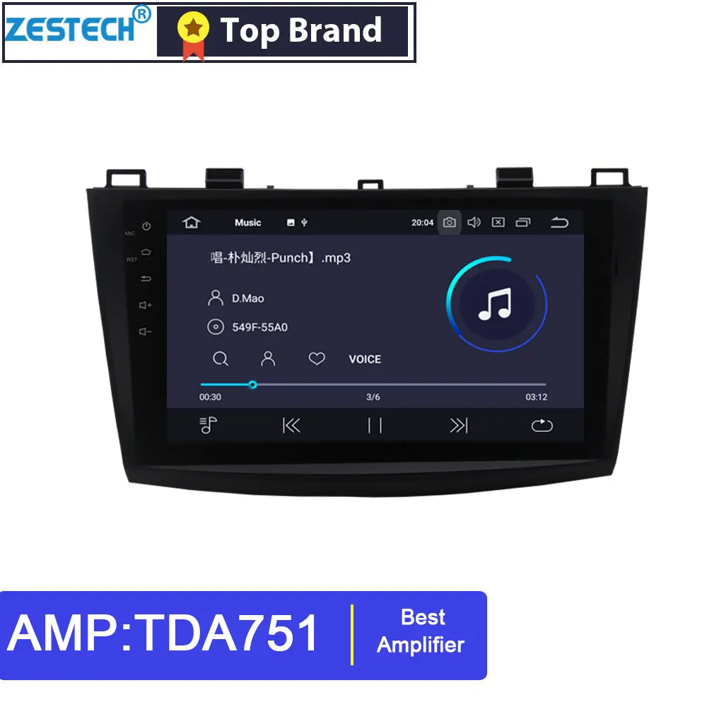 Android 9,0 2.5D ips " gps Радио автомобильный dvd-плеер для Mazda 3 2010-2013 головное устройство автомобиля gps Навигация DVD мультимедиа DSP SWC