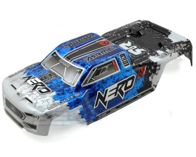 Arrma Painted Decaled Trimmed Body Blue Nero 6S BLX ARAAR406029 RC
