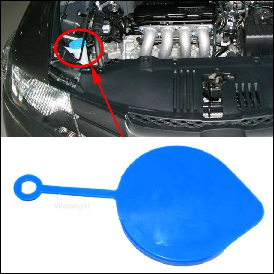Windshield Washer Fluid Cap – Fits Acura Integra, Honda CR-V, Civic, Fit – Aftermarket Replacement 10 thumbnail image