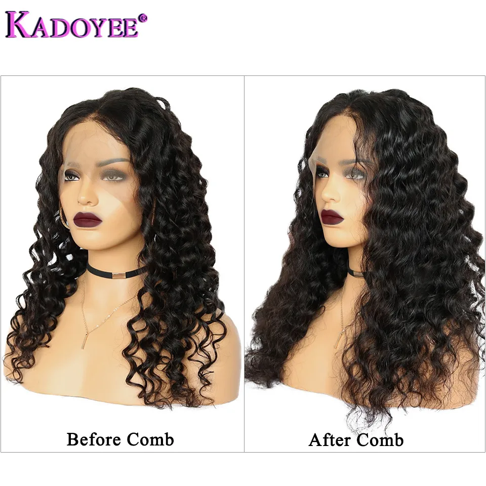loose wave lace front human hair wig 6