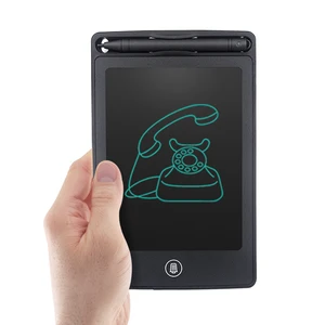 Tablette d'écriture LCD, 6.5 pouces, dessin numérique, tablette d'écriture électronique, panneau de graphiques pour messages, clé de verrouillage pour enfants