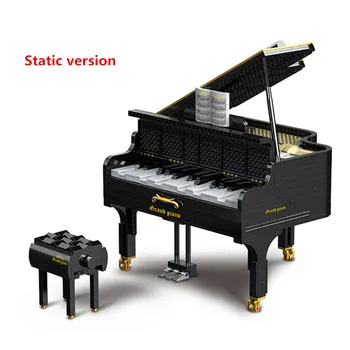 

Building Blocks Toy for Kid Creative Piano Toys APP Control Technic Playable Grand Piano Set Toys Building Bricks Gift
