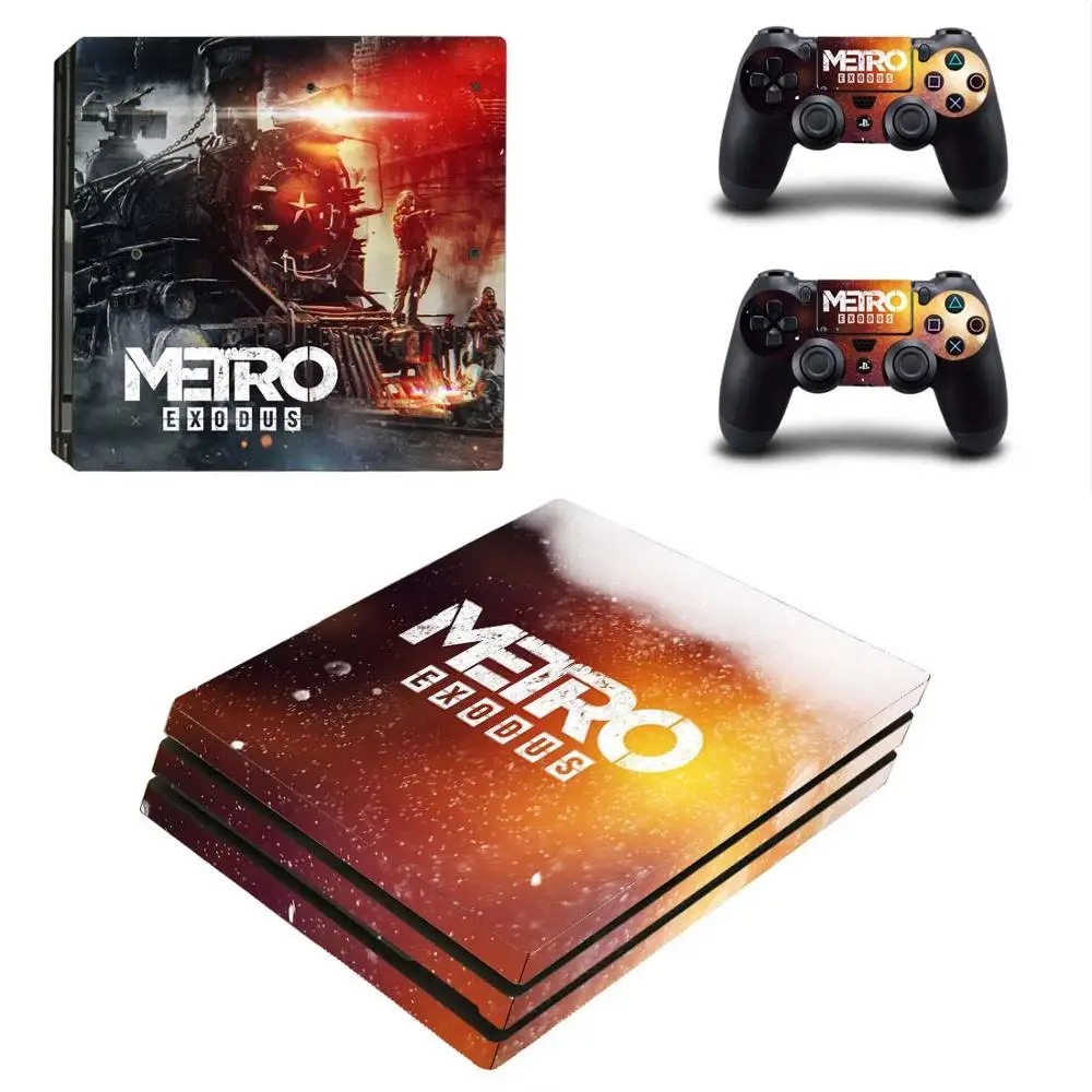 YSP4P-3239 Metro Exodus PS4 Pro стикер s PS 4 Play станция 4 Pro Кожа Стикеры для playstation 4 Pro консоль и контроллер - Цвет: YSP4P-3239