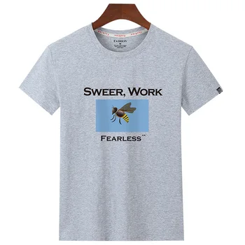 

Summer new women's street letter characters print loose short-sleeved T-shirt 36.12