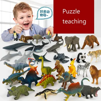 

12 Pcs Animals Toys Set Mini Animal World Zoo Model Figure Animals Model Realistic Educational Learning Sea Animal Toys for Kids