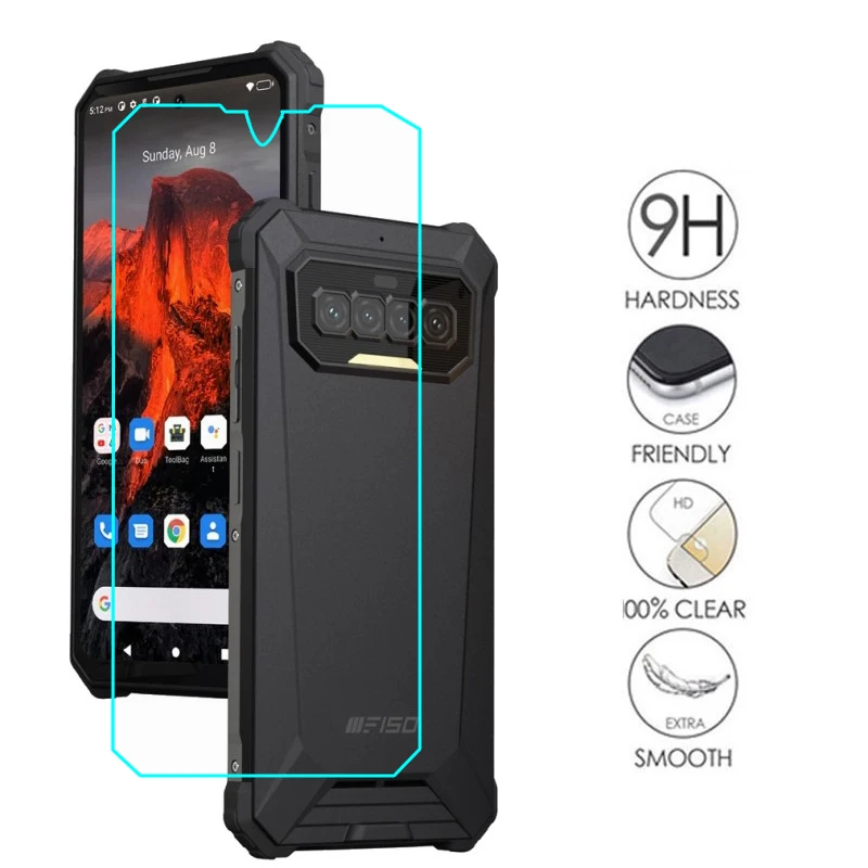 2PCS Tempered Glass For Oukitel F150 R2022 Screen Protector 9H Protective Cover Pelicula De Vidrio | Мобильные телефоны и