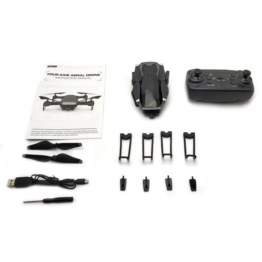 

LH-X41WF FPV RC Drone Quadcopter Toy With 30/200W Camera 2.4G 6-Axis Wifi FPV Foldable Helicopter Altitude Hold One Key Return