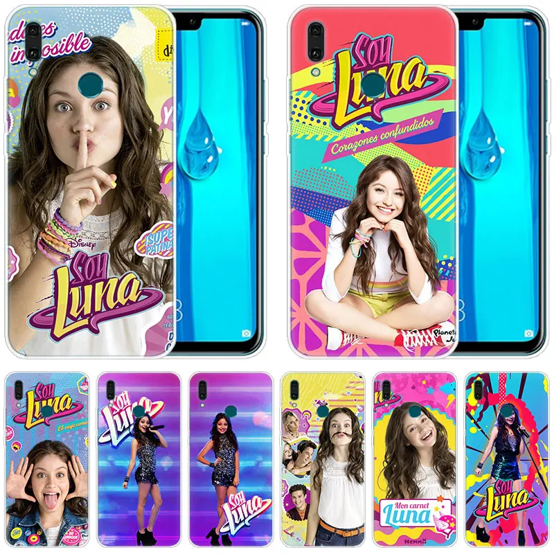 Роскошный силиконовый чехол Soy Luna для Huawei Mate 30 20 Lite 10 Pro Y5 Y6 Y7 2019 Y9 Prime 2018 2017 Модный