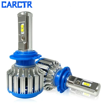 

CARCTR LED Car Headlight Lights H7 H4 LED H8/H11 HB3/9005 HB4/9006 H1 H3 9012 H13 9004 9007 Auto Bulb Headlamp 6000K Light