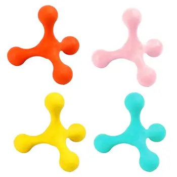 

Dog Puppy Chew Toys with 4 Dental Care Ball Teeth Cleaning Puzzle Training Toys