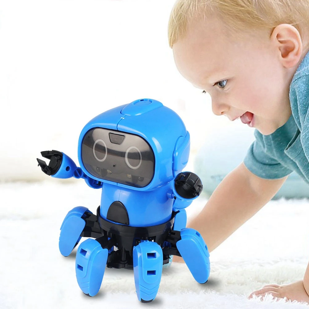 Обновление интеллектуальная Индукция RC робот инфракрасное препятствие избегание жестов интеллектуальное зондирование следующая игрушка робота
