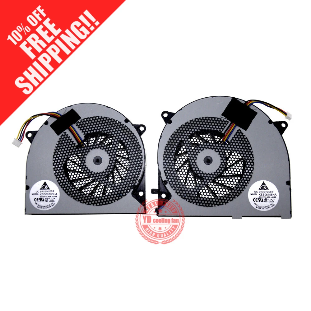 For Asus G55 G75 G75vw G75vx G75v Laptop Fan Cooler 1pair Fans Cooling Aliexpress