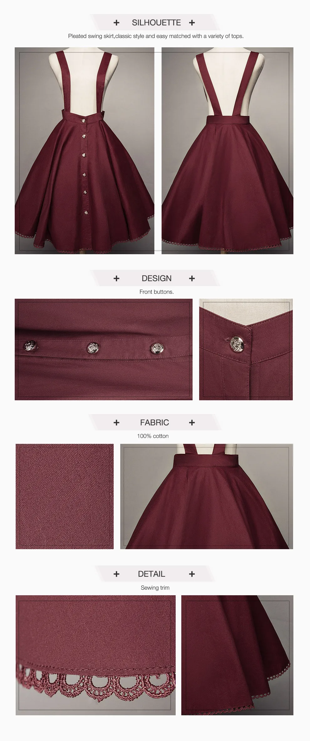 Классическое платье в стиле Лолиты JSK джемпер юбка в стиле Лолиты